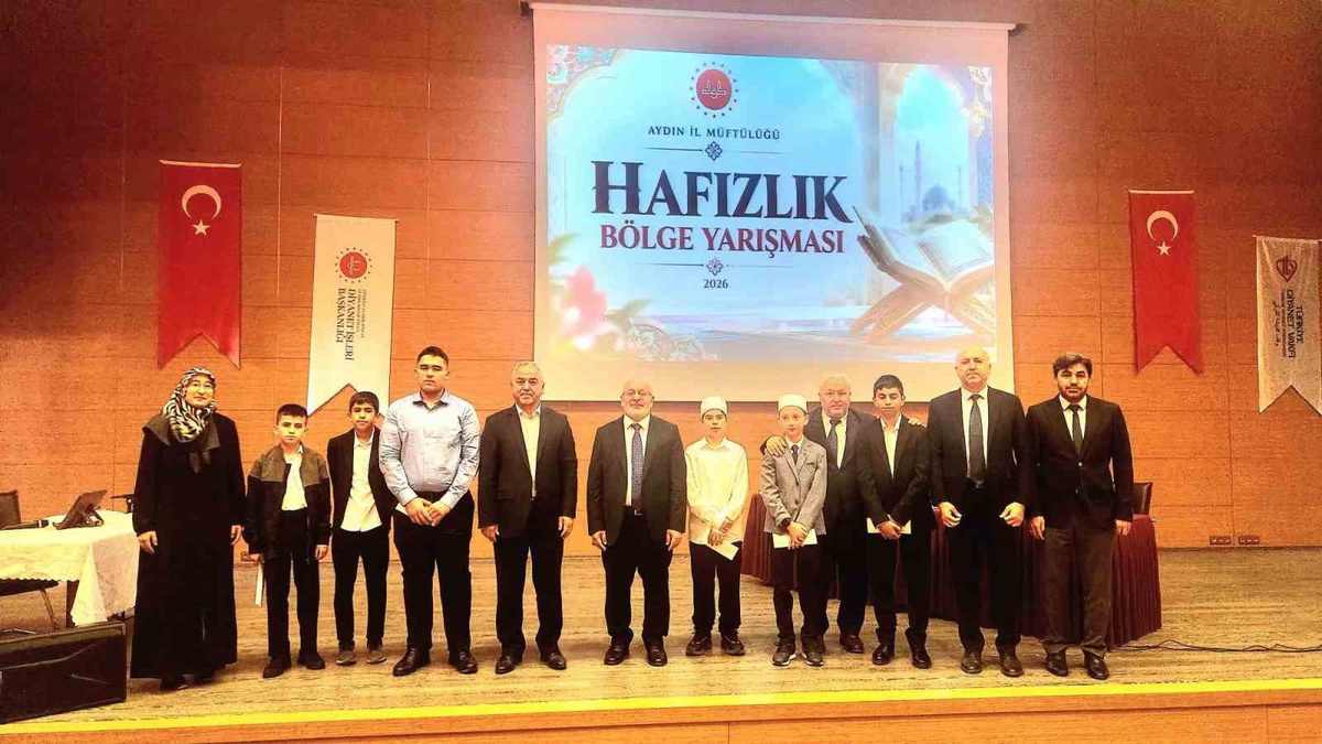 Aydın’da hafızlık bölge yarışmasını Zeynep Berra Ordu ve Mehmet Emre Savran kazandı