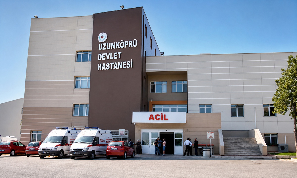 Edirne Uzunköprü'de bıçaklı kavgada 1 kişi öldü, 1 kişi ağır yaralandı
