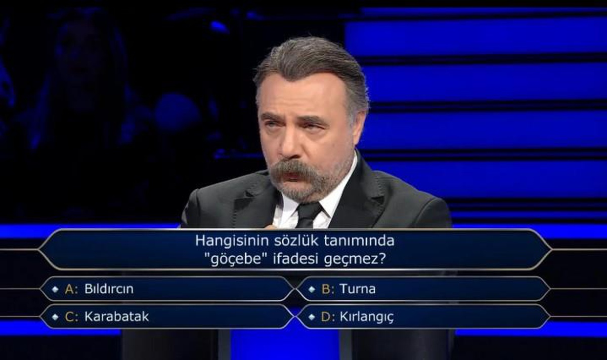 Hangisinin sözlük tanımında 'göçebe' ifadesi geçmez?