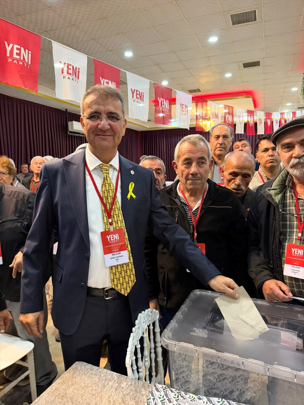 Mehmet Cem Özkan, Yeni Parti Polatlı İlçe Başkanlığına 196 oyla seçildi