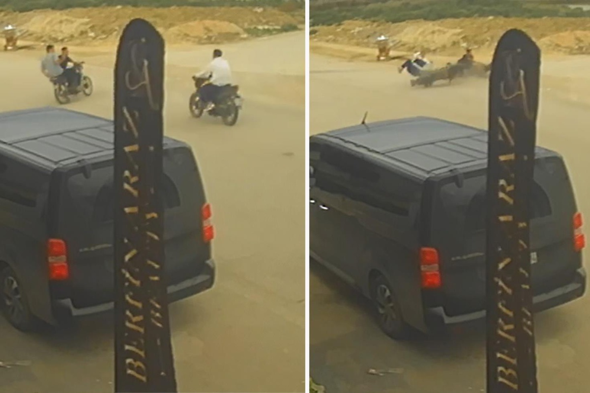 Motosikletler kavşakta çarpıştı; 1 ölü, 2 yaralı