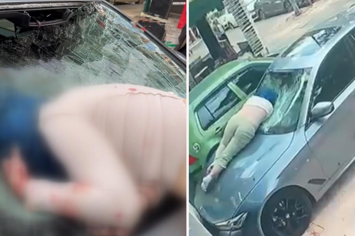 Ankara Çankaya'da otelin 6. katından düşen kadın aracın üstüne çakılıp ağır yaralandı
