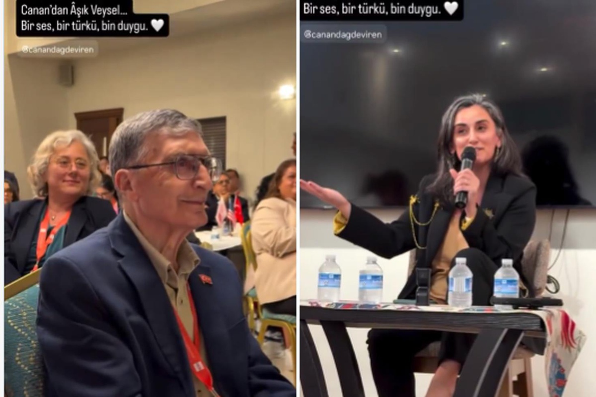 Canan Dağdeviren söyledi, Aziz Sancar hayranlıkla dinledi: Benim sadık yarim kara topraktır