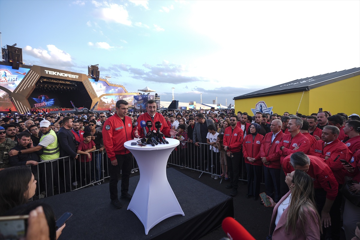 Cevdet Yılmaz, Güneydoğu'da TEKNOFEST kapsamında 1,5 milyon kişinin geldiğini söyledi