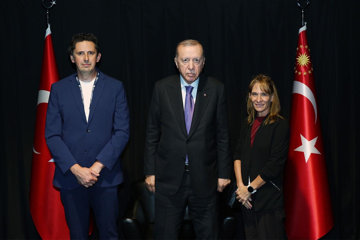 Cumhurbaşkanı Erdoğan, SpaceX üst düzey yöneticilerini kabul etti