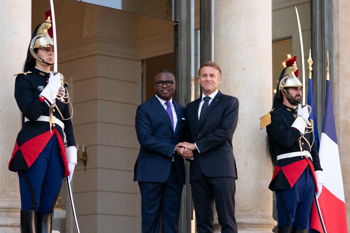 Fransa Cumhurbaşkanı Macron, Benin Cumhurbaşkanı Wadagni'yi Paris'te ağırladı
