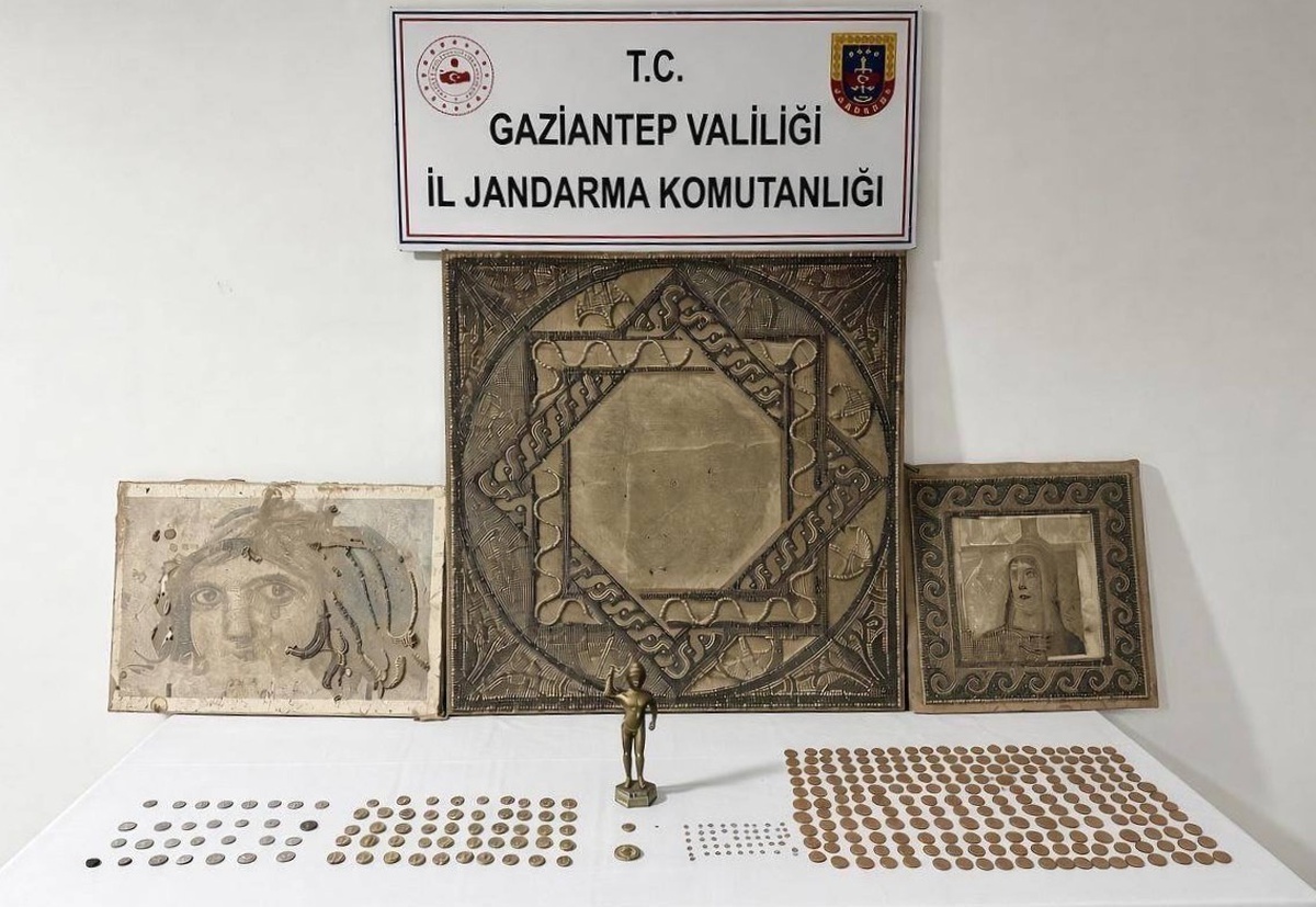 Gaziantep'te sahte tarihi eser dolandırıcılığı girişiminde bulunan şüpheli yakalandı
