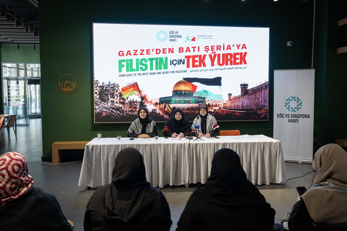İstanbul'da 7 Ekim'in 3. yıl dönümünde 'Filistin'de son durum' açıklaması