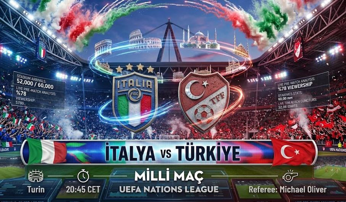 İtalya Türkiye kaç kaç? İtalya Türkiye maçı bitti canlı skor takibi ve maç sonucu ne?