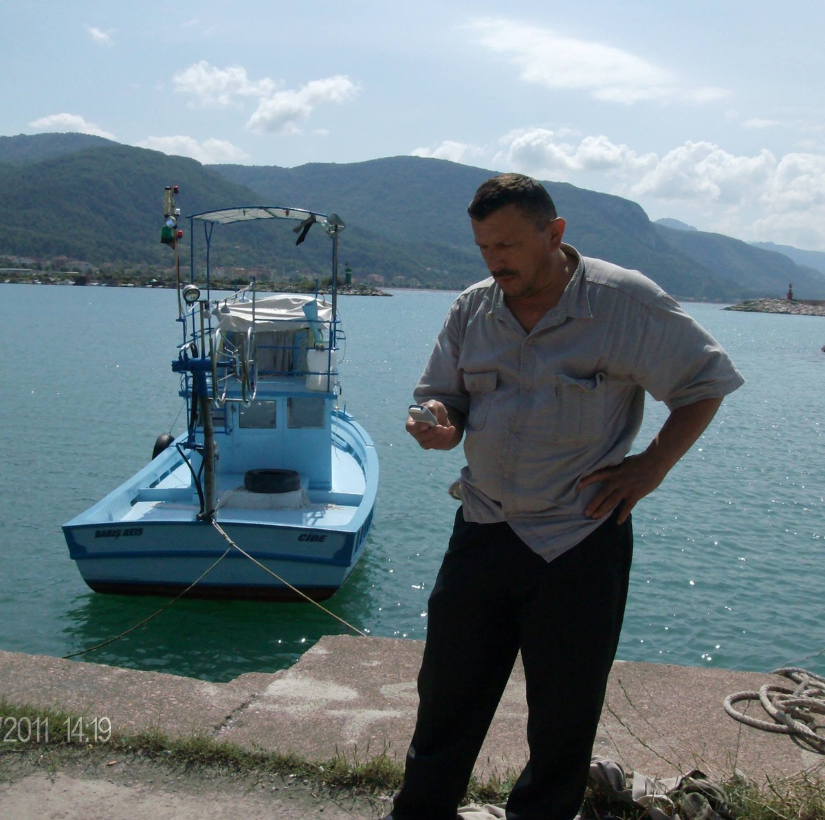 Kastamonu Cide'de balık tutarken kalp krizi geçiren Mustafa Türcan hayatını kaybetti
