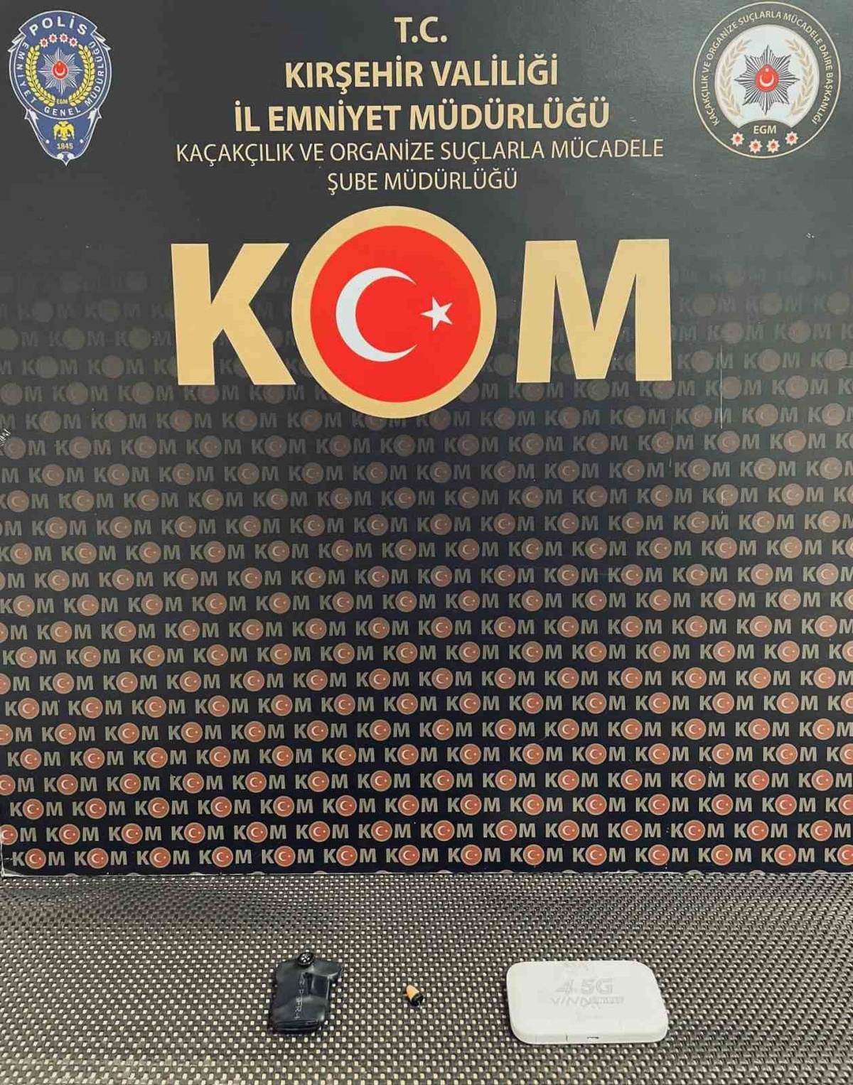 Kırşehir'de sürücü sınavında kopya düzeneği kuran 2 kişiye adli işlem başlatıldı