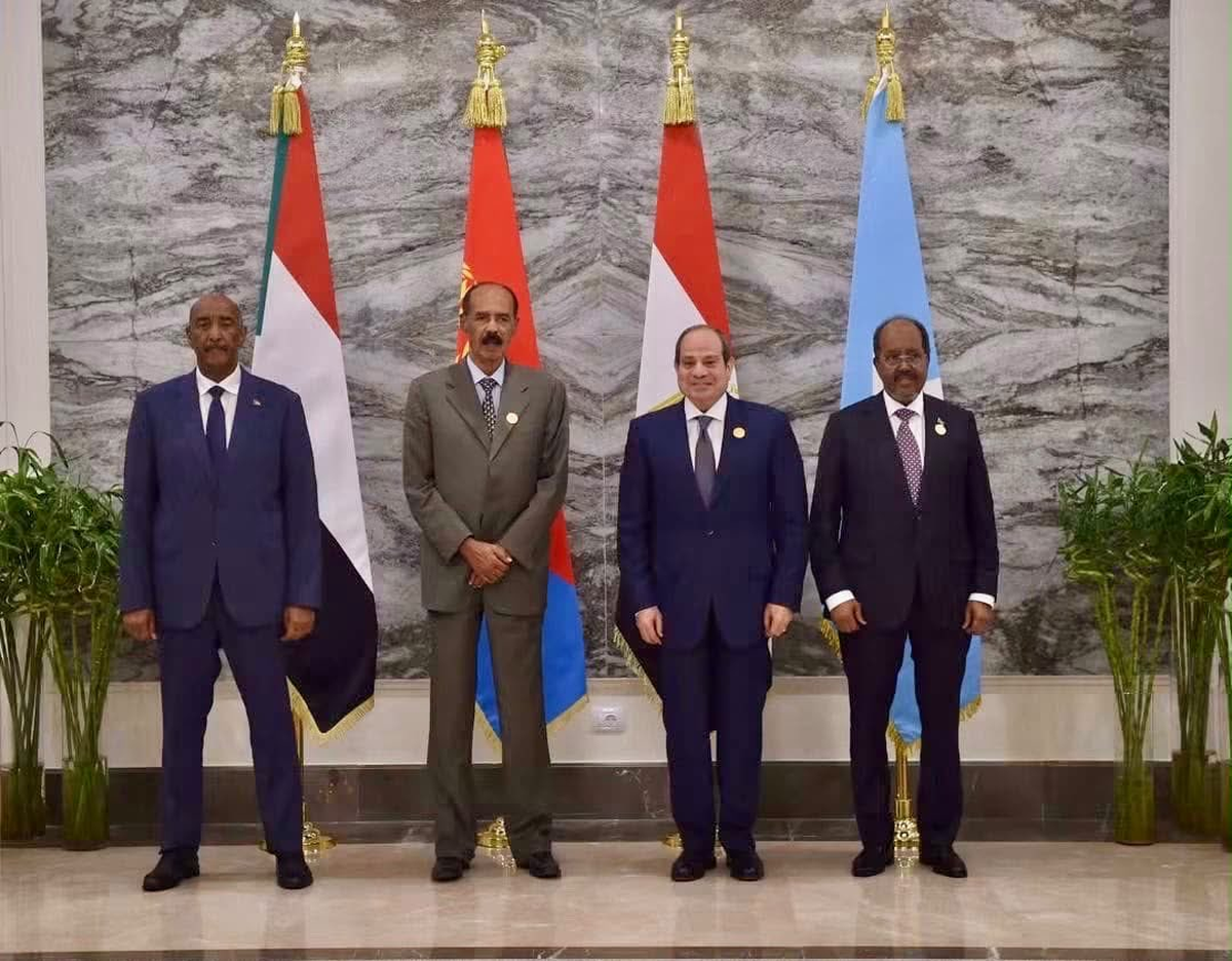 Mısır, Eritre, Somali ve Sudan liderleri krizlere siyasi çözüm çağrısı yaptı