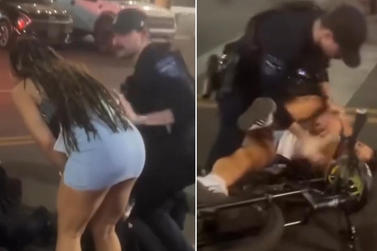 Polise 'Bırakın onu' dedi! Sonrasında yaşananlar ülkeyi ayağa kaldırdı