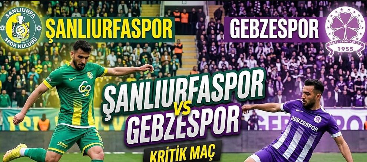 Şanlıurfaspor Gebzespor maçı hangi kanalda, Şanlıurfaspor Gebzespor maçı nereden izlenir?