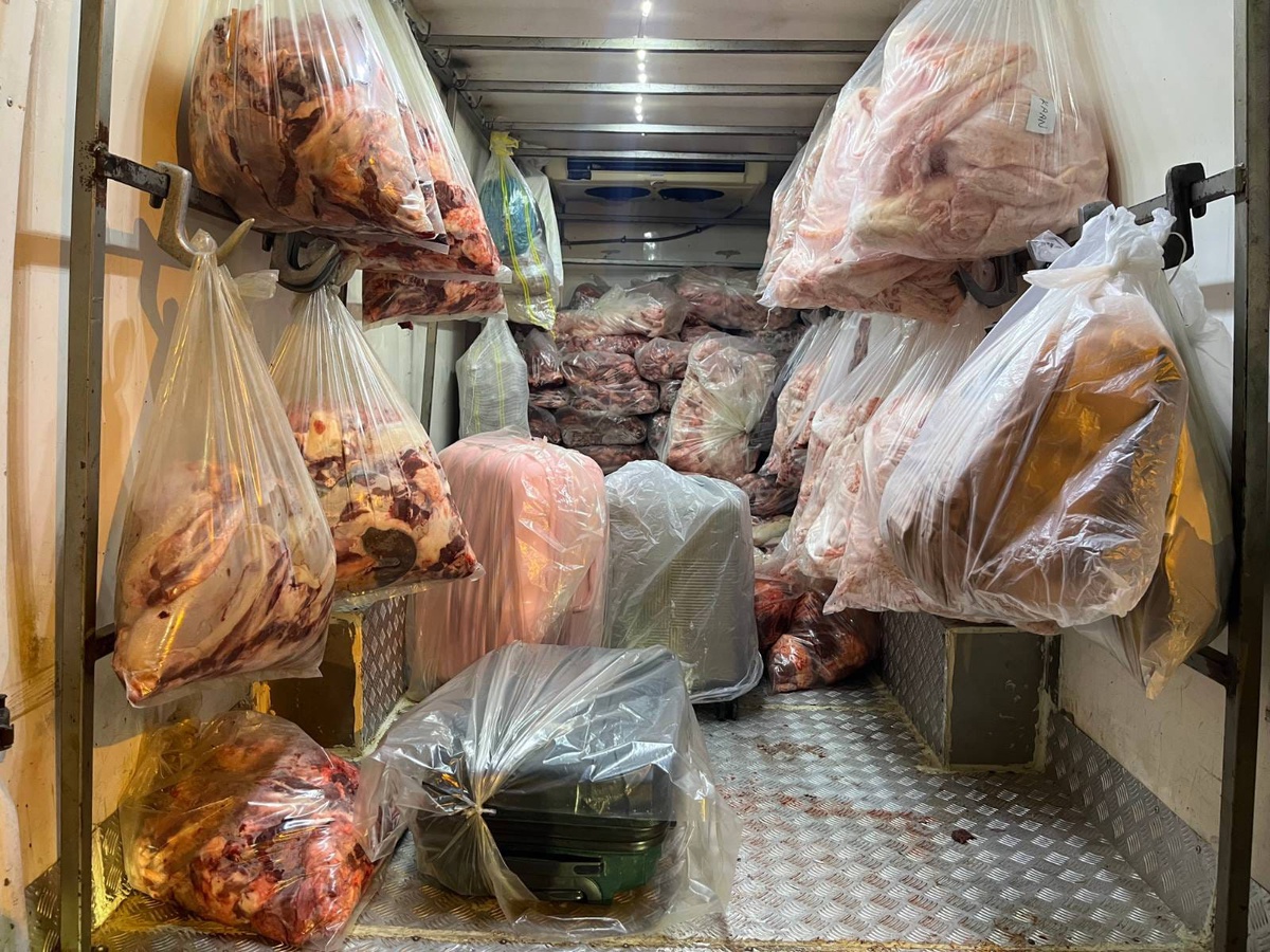Sapanca'da menşei belirsiz 2 ton 809 kilo et ve sakatata 132 bin 108 TL ceza kesildi