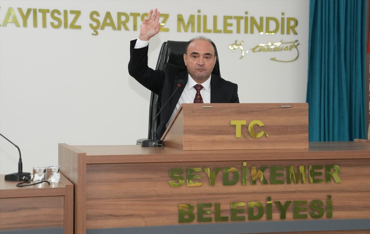 Seydikemer Belediyesi meclisi ekim ayında gündem maddelerini oy birliğiyle kabul etti