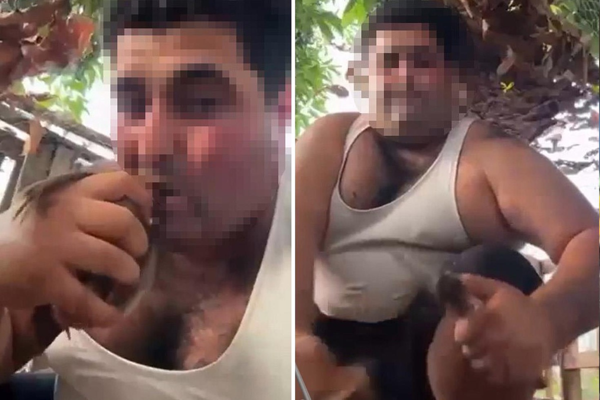 İnfial yaratan görüntü! Neyse ki yaptığı yanına kar kalmadı 