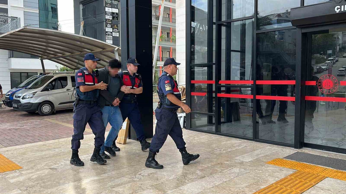 Alanya'da kuşlara ağzıyla ve bıçakla vahşet uygulayan şahıs adliyeye sevk edildi