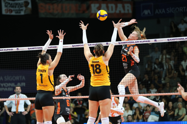 Voleybol Şampiyonlar Kupası'nda zafer VakıfBank'ın!