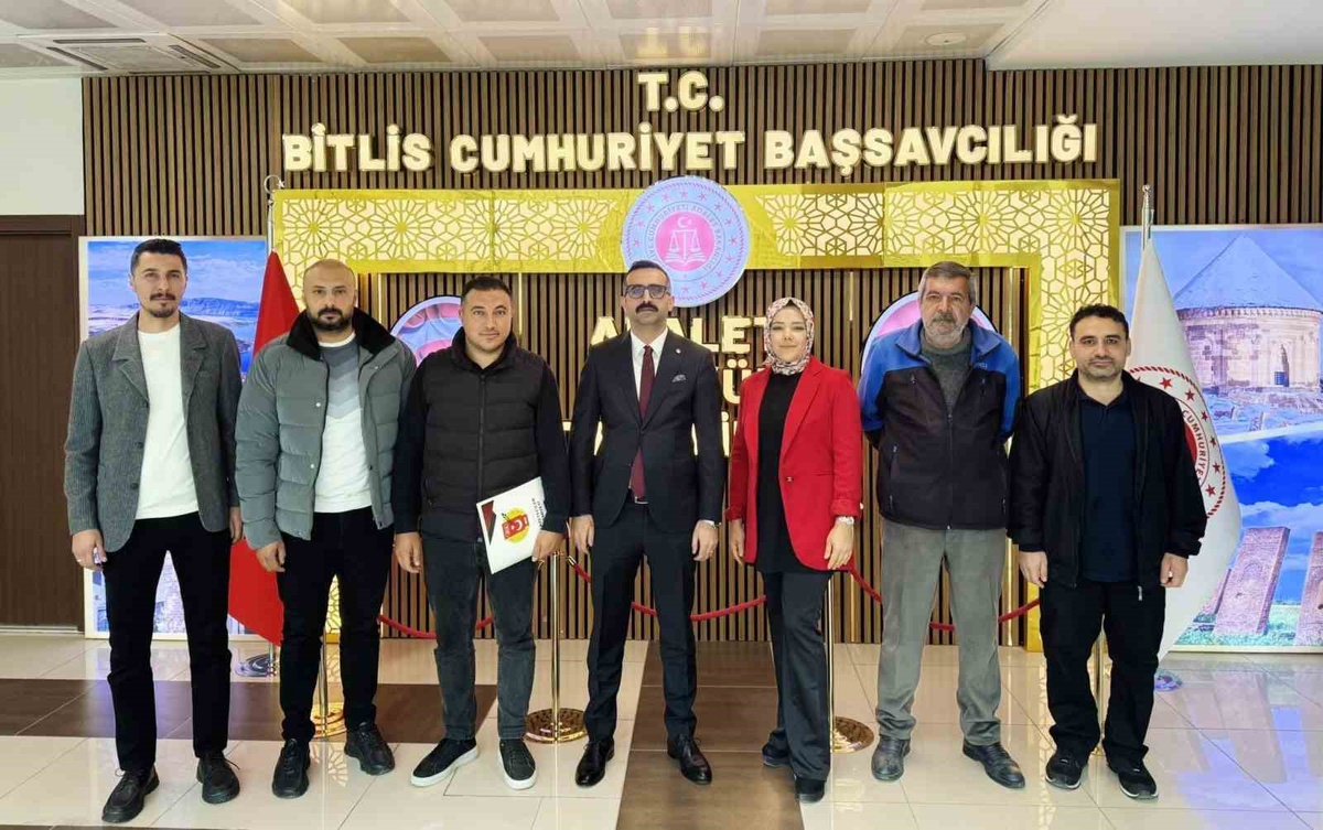 BİGACEM heyeti, Başsavcı Kandemir'e hayırlı olsun ziyaretinde bulundu