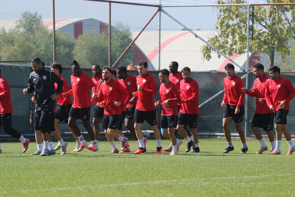 Boluspor, 10 Ekim'deki Antalyaspor maçı hazırlıklarını sürdürdü