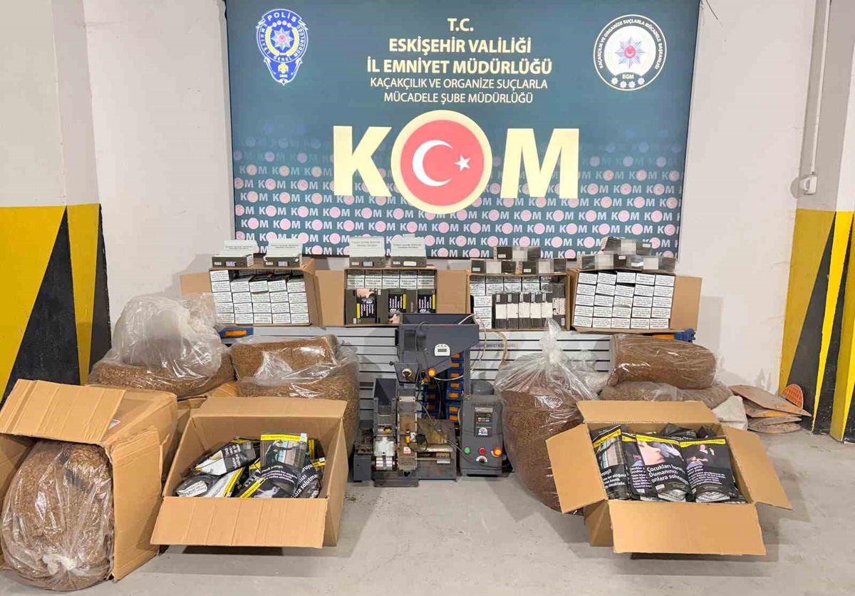 Eskişehir'de kaçakçılık operasyonunda bin litre etil alkol ele geçirildi