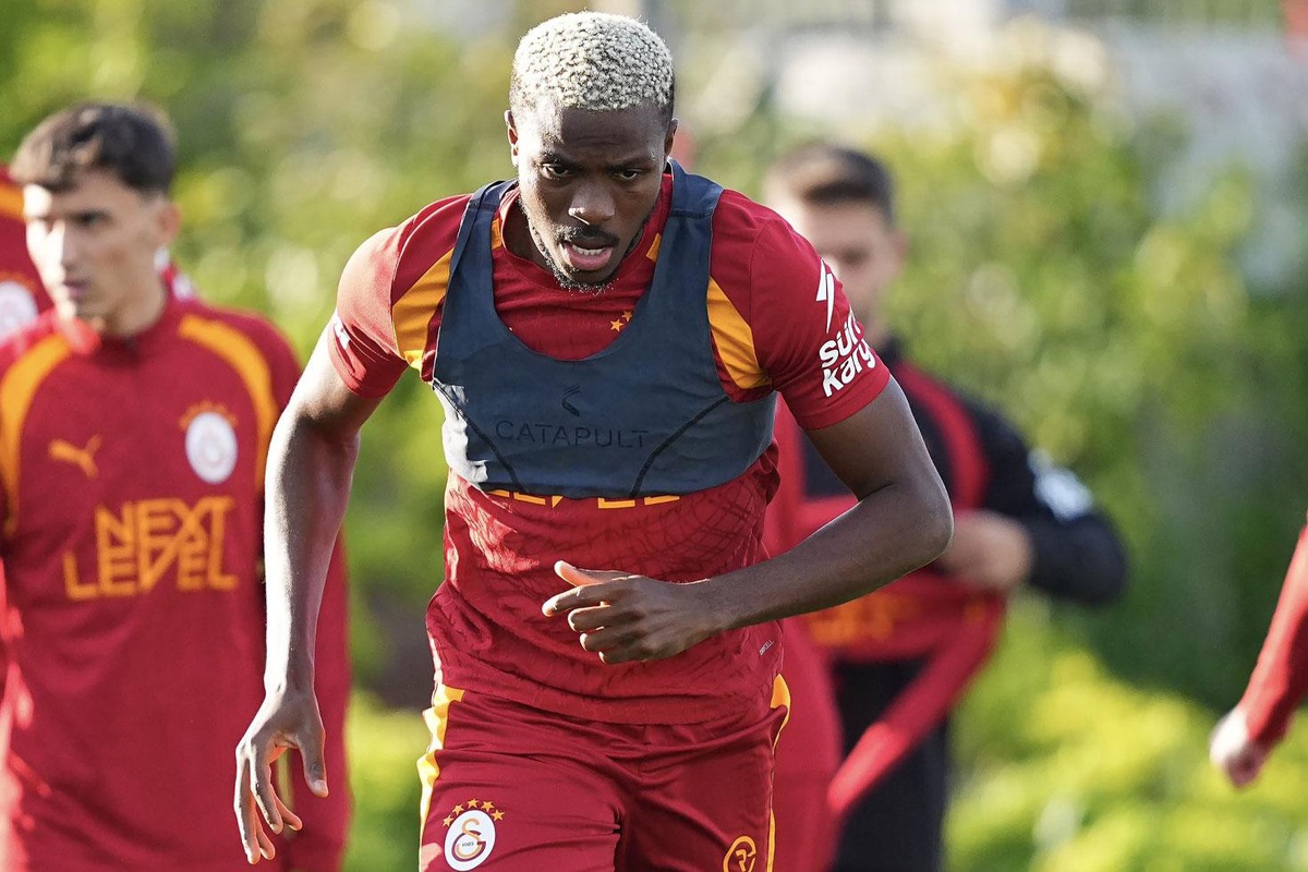 Galatasaray'a Osimhen'den müjde