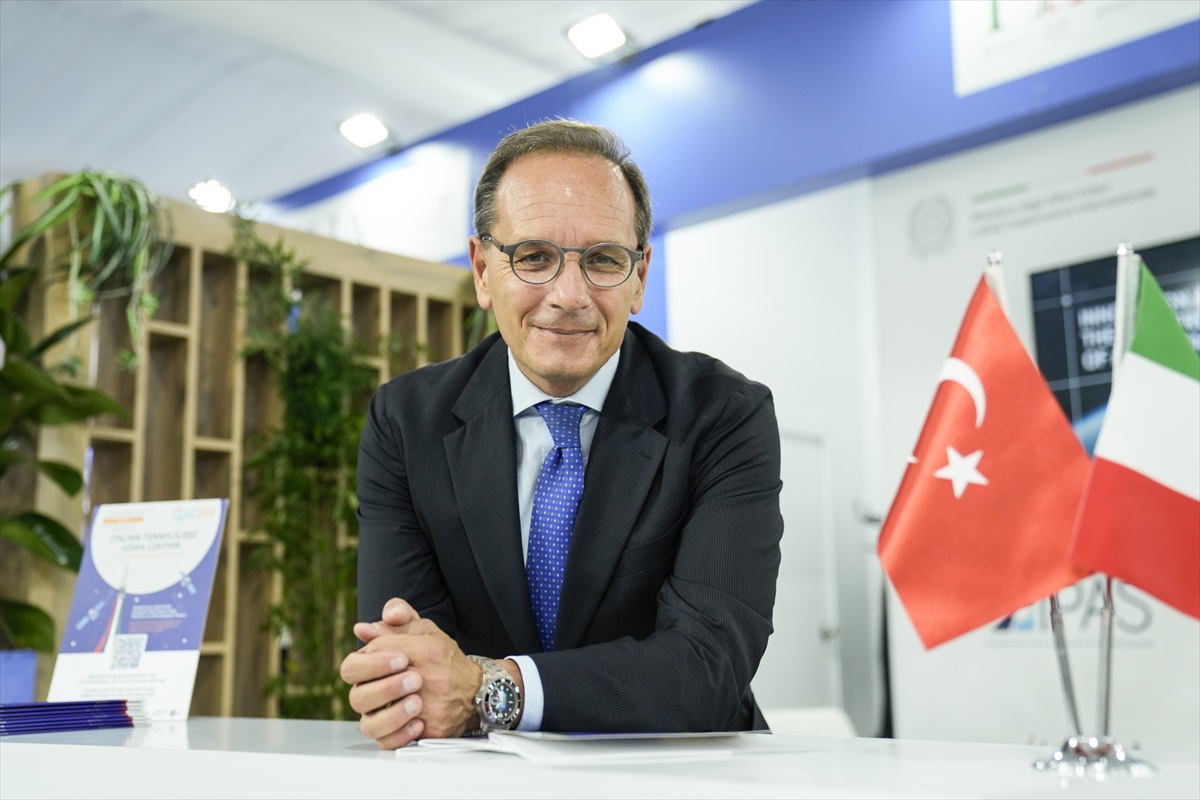 İtalya Büyükelçisi Manzo, Türkiye ile uzay işbirliğinin güçlü olduğunu söyledi