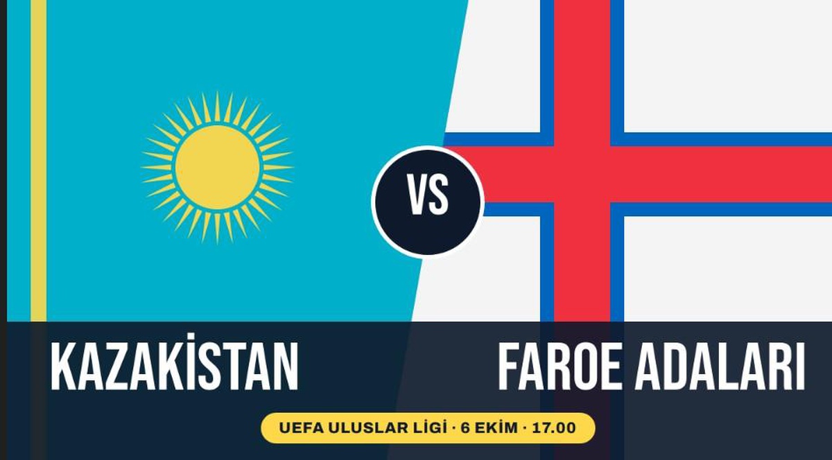 Kazakistan Faroe Adaları maçı hangi kanalda, Kazakistan Faroe Adaları nereden CANLI izlenir?