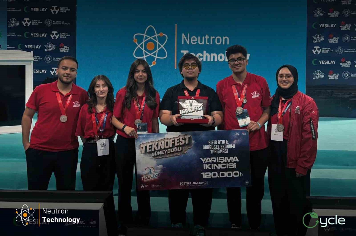 Muğla Deneyap ekibi Neutron Technology, Teknofest 2026'da iki Türkiye derecesi aldı