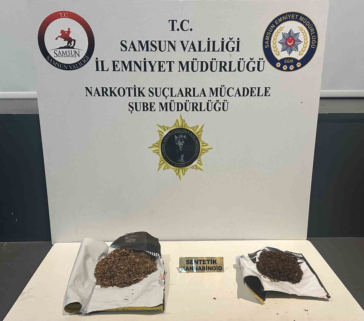 Samsun'da İlkadım ve Canik'te operasyonlarda 2 şüpheli hakkında adli işlem başlatıldı