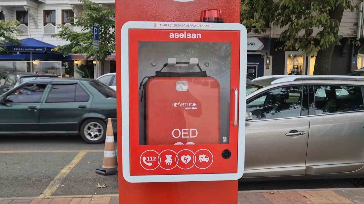 Tekirdağ'da ani kalp ölümlerine karşı 3 ilçeye ASELSAN yapımı kalp şok cihazı konuldu