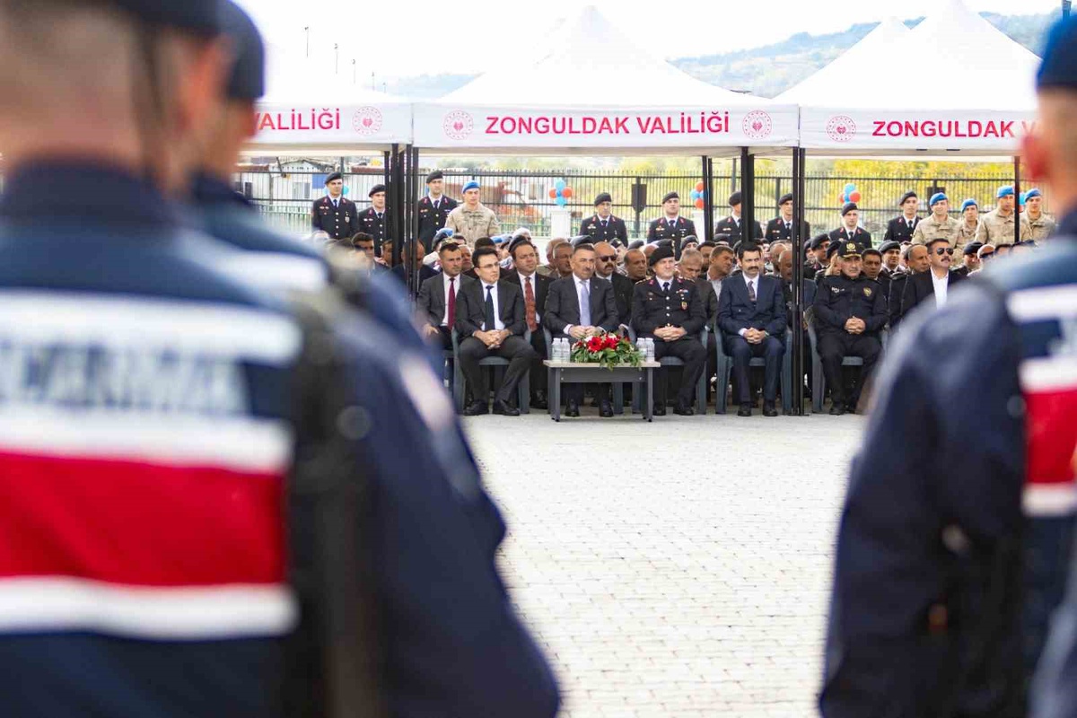 Zonguldak’ta Çaydeğirmeni Jandarma Karakolu yeni hizmet binası törenle açıldı