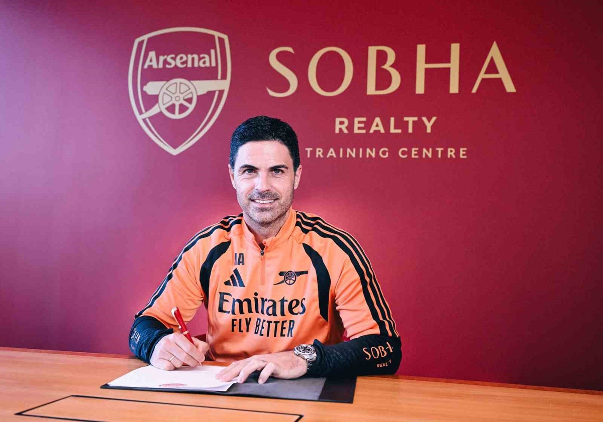 Arsenal, Teknik Direktör Mikel Arteta'nın sözleşmesini 2030'a kadar uzattı