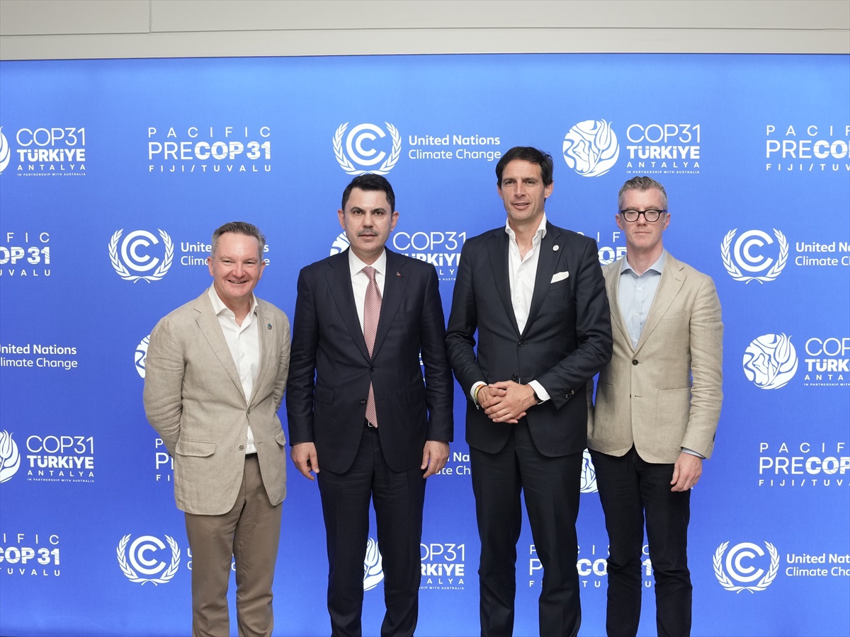 COP31 Başkanı Kurum, Hoekstra ve Bowen ile Antalya'daki iklim gündemini görüştü