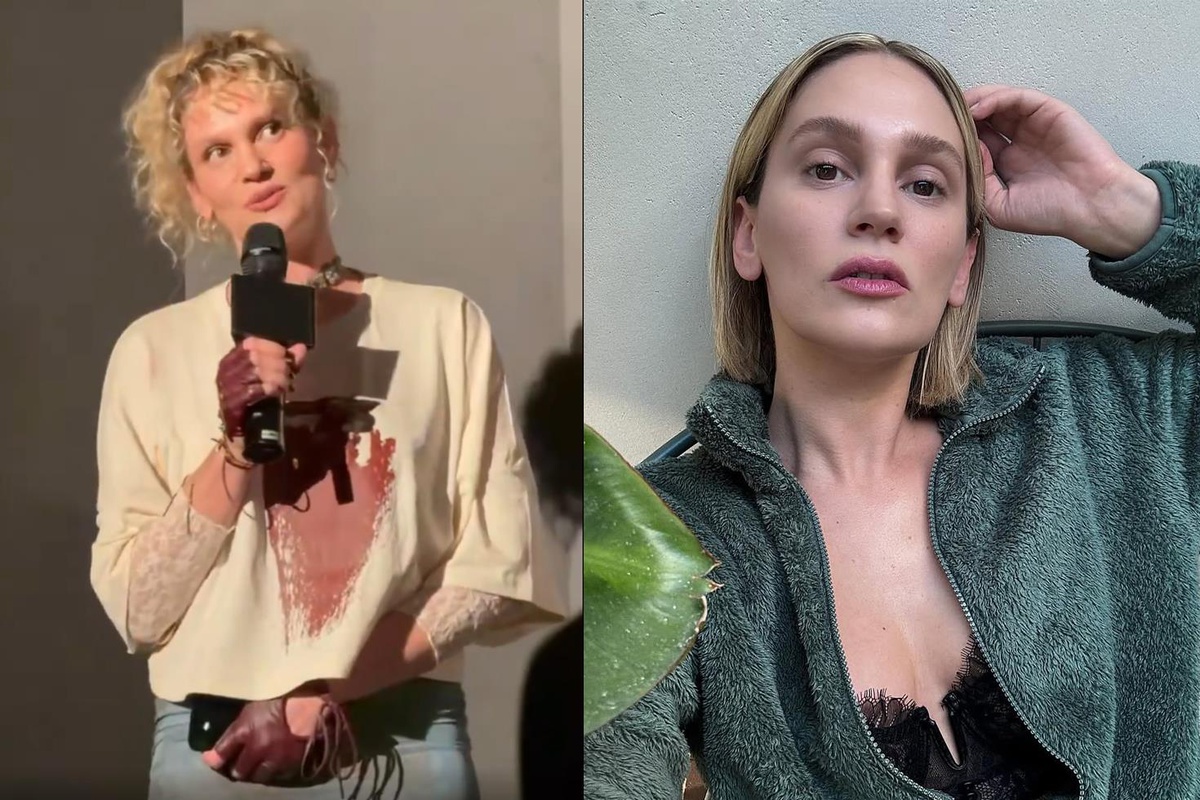 Farah Zeynep Abdullah kendi filminin galasında dayanamadı: Korsan sitelerde izleseydik daha net izlerdik