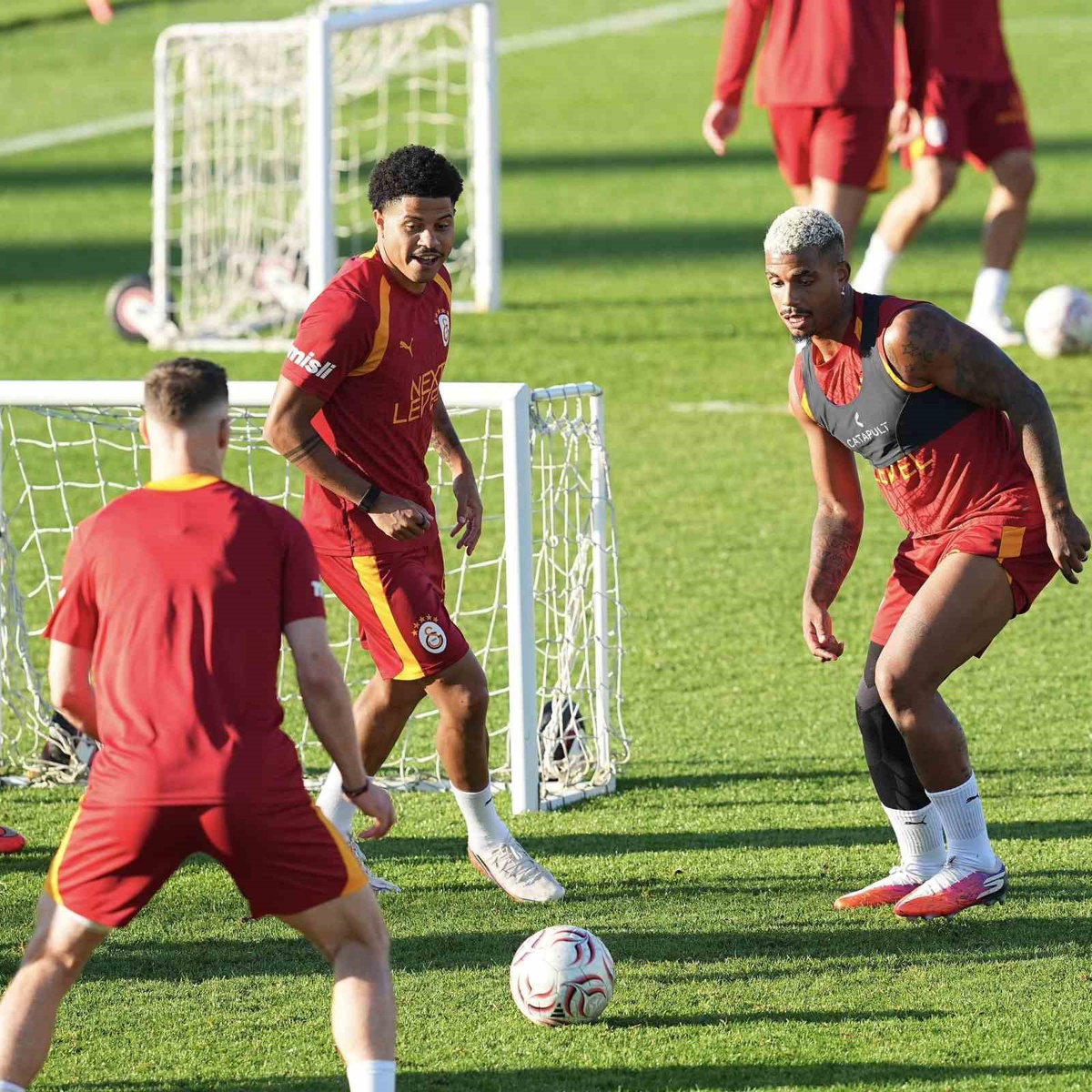 Galatasaray, Kasımpaşa hazırlığına Kemerburgaz'da devam etti