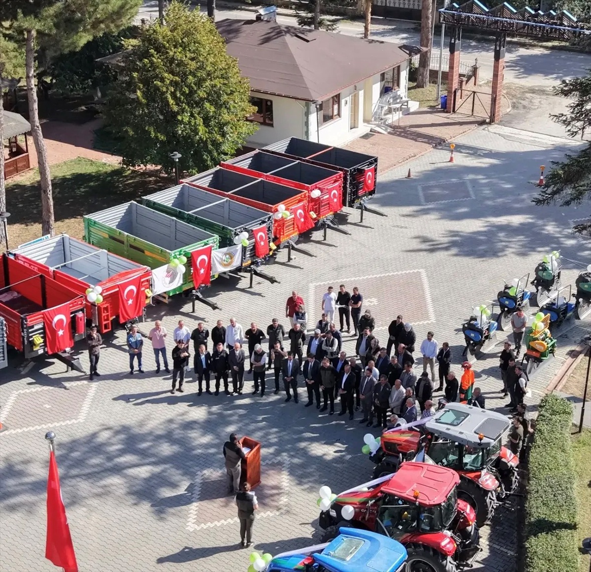 Kastamonu Daday'da 167 orman köylüsüne ORKÖY'den ekipman desteği verildi