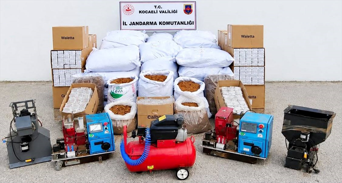 Kocaeli Körfez'de 5 Ekim'de kaçakçılık operasyonlarında 2 şüpheli gözaltına alındı