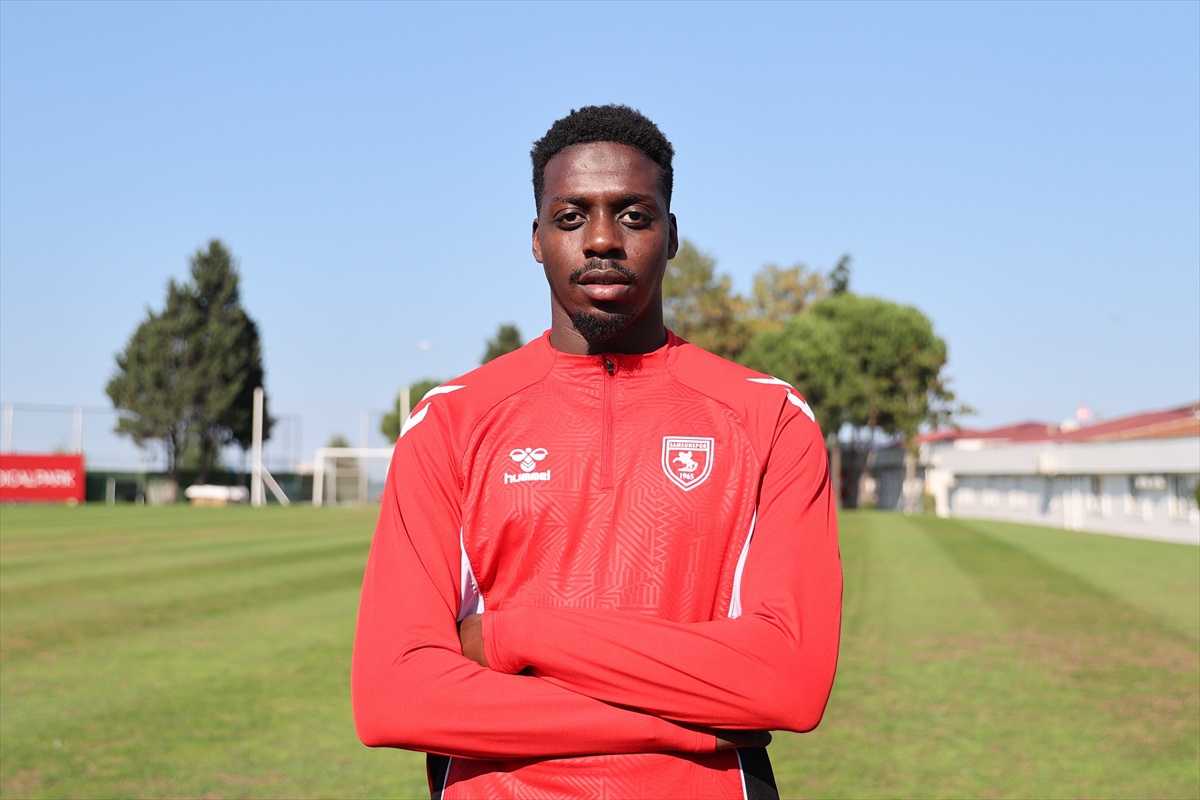 Samsunsporlu Muhammed Bayo, Trabzonspor maçı öncesi birlik mesajı verdi