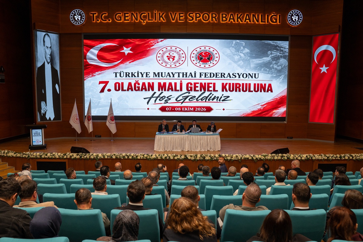 Türkiye Muaythai Federasyonu 7. Mali Genel Kurulu'nda faaliyet raporu ibra edildi