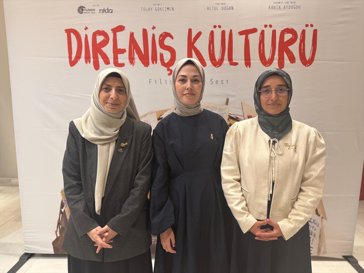 10 ülkede çekilen Filistin'in Sesi belgeseli Atlas Sineması'nda ilk kez gösterildi