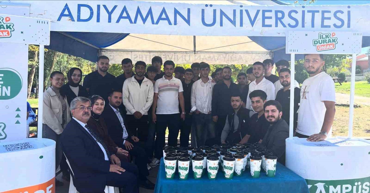 AK Parti Adıyaman İl Başkanı Çadır, Adıyaman Üniversitesi'nde gençlerle buluştu