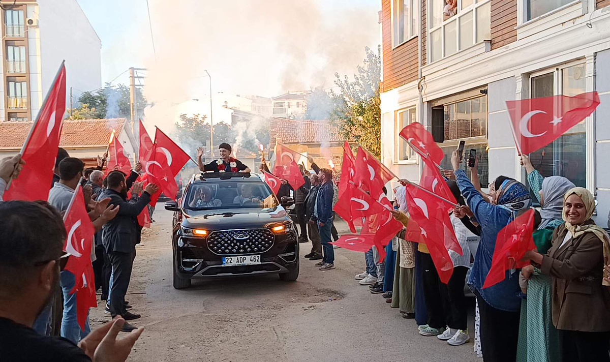 Balkan şampiyonu Ahmet Çiftçi zaferini Filistin halkına adadı