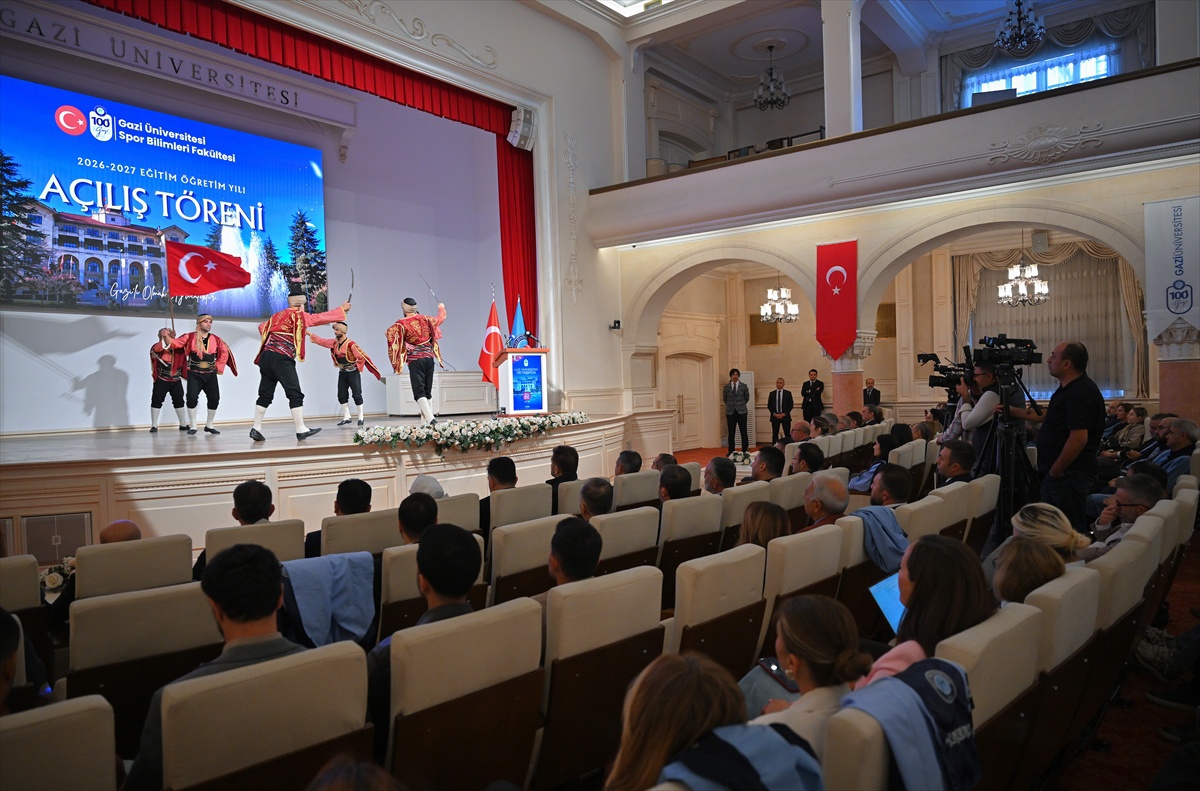 Gazi Üniversitesi Spor Bilimleri Fakültesinde 2026-2027 akademik yılı törenle açıldı