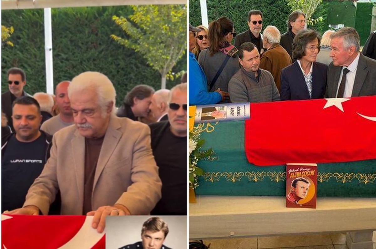 Göksel Arsoy'un cenazesinde fotoğraf çektirmek isteyenlere Serdar Gökhan'dan tepki