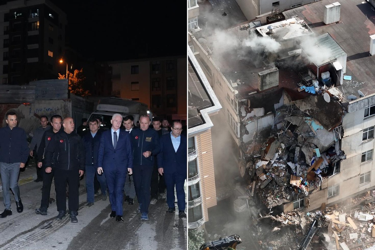 İstanbul Valisi Davut Gül: Maltepe'de çöken binanın enkazının altında yangın var