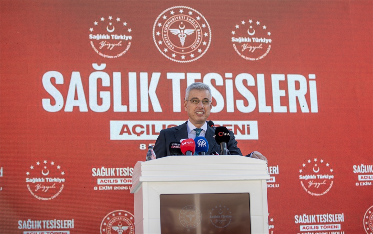Sağlık Bakanı Memişoğlu, Bolu'da 'Eczacı Rumeysa Gültekin Hemodiyaliz Merkezi'nin açılışında konuştu: