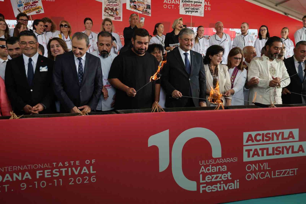 10. Uluslararası Adana Lezzet Festivali Merkez Park'ta başladı, 3 gün sürecek
