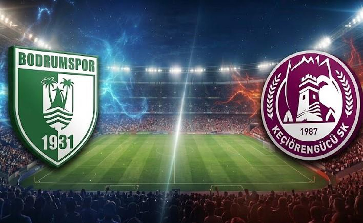 Bodrumspor Keçiörengücü maçı hangi kanalda, Bodrumspor Keçiörengücü nereden CANLI izlenir?